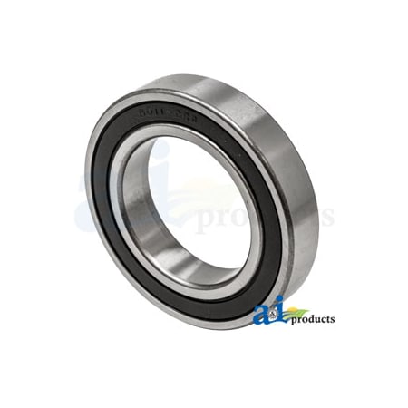 A & I Products Bearing, Ball; 6000 Series, Flat Edge 4" x4" x0.5" A-6011-2RS-I